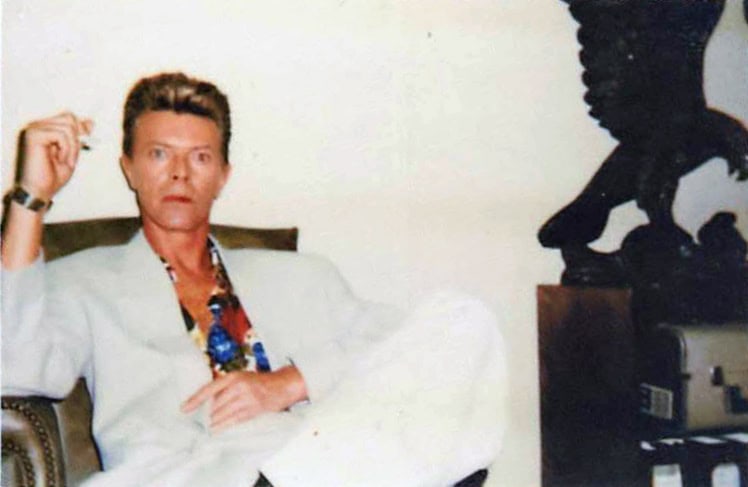 David Bowie Phillip Jeffries Rare Photo