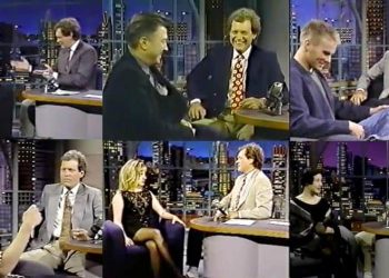 David Letterman: Twin Peaks cast interviews