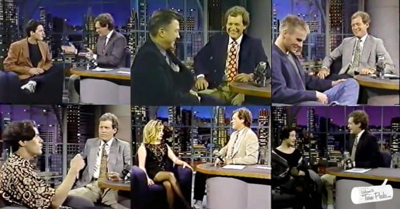 David Letterman: Twin Peaks cast interviews
