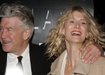 David Lynch and Laura Dern at the Inland Empire premiere in 2006