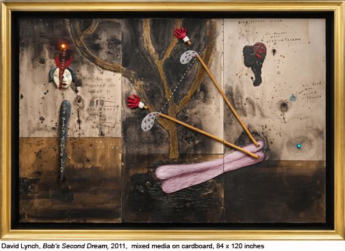 David Lynch: 'Bob's Second Dream' (2011). (Courtesy Tilton Gallery)