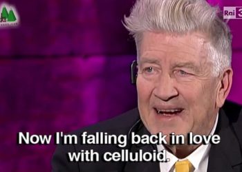 David Lynch is falling back in love with celluloid (film).
