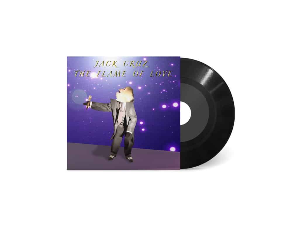 David Lynch featuring Jack Cruz - The Flame of Love (Black Vinyl)