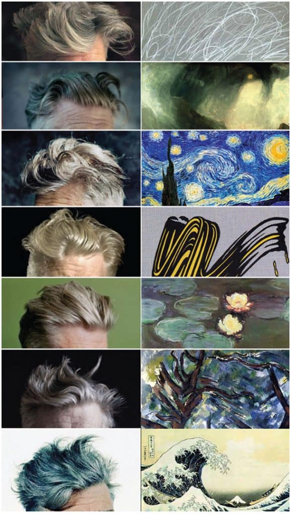 David Lynch s Hair Art