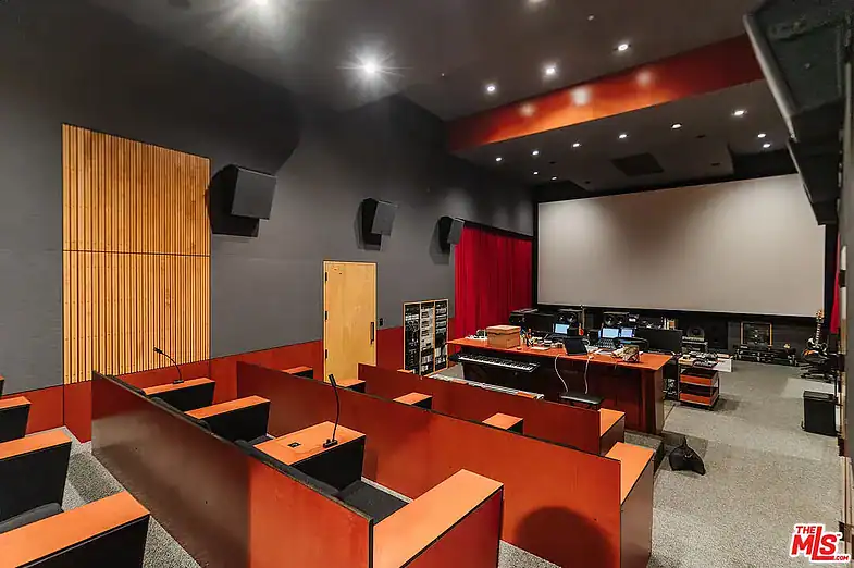 David Lynch House Music Projection Room 01