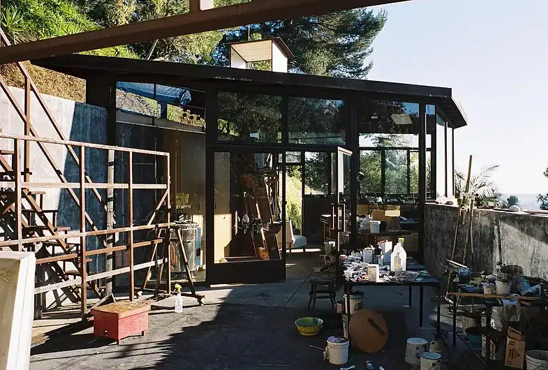 David Lynch House Outdoor Workspace