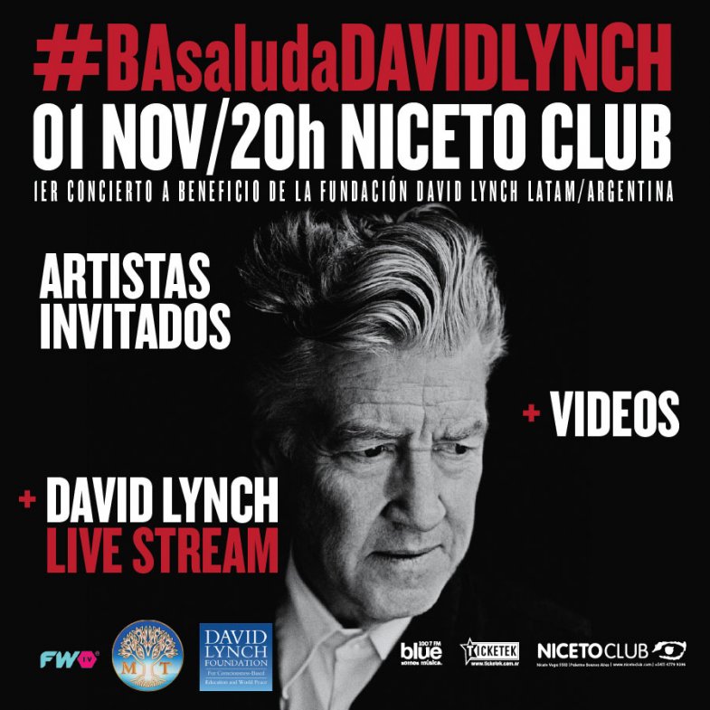 David Lynch in Buenos Aires, Argentina