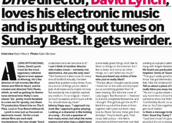 David Lynch Mixmag Interview
