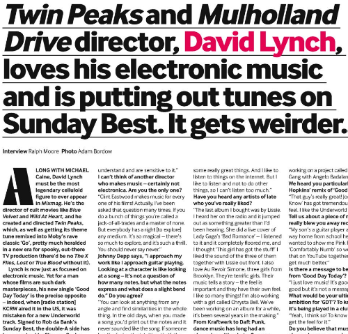 David Lynch Mixmag Interview