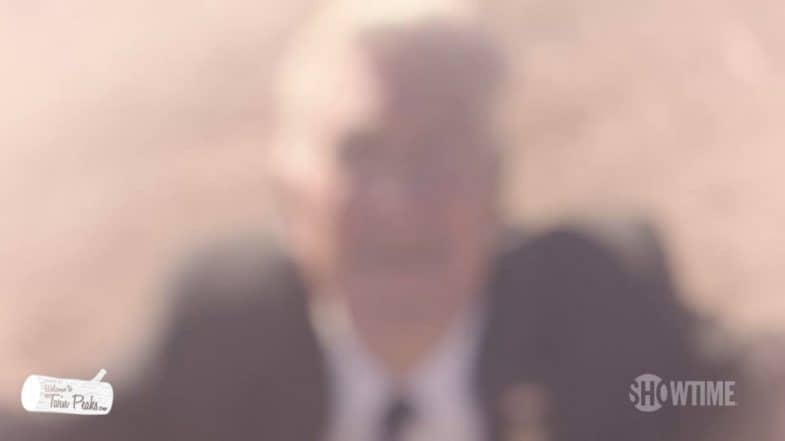 Blurry David Lynch in the new Twin Peaks teaser?