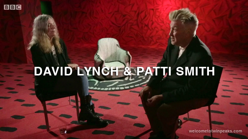 David Lynch & Patti Smith on BBC newsnight