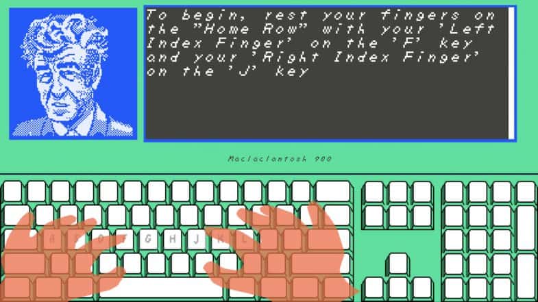 David Lynch Teaches Typing (available on Wndows, Mac, Linux)