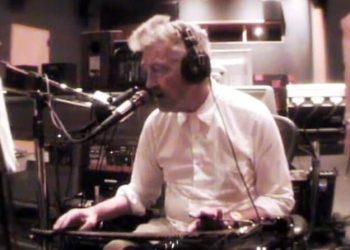 David Lynch in Asymmetrical Studios working on The Big Dream