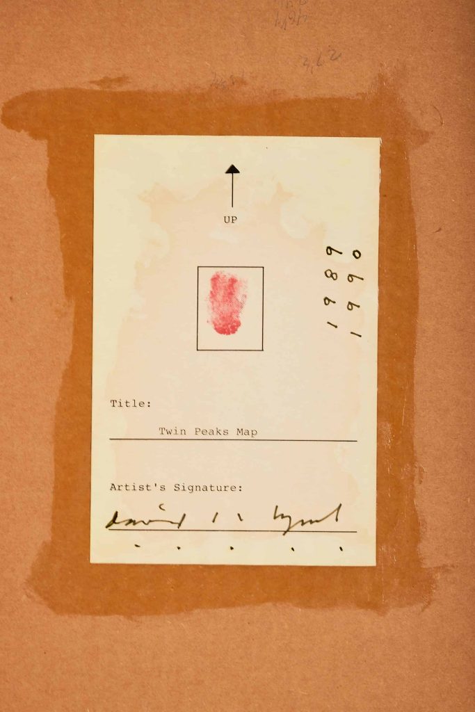 David Lynch's Twin Peaks Map