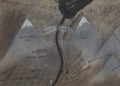 Close-up of David Lynch's Twin Peaks map