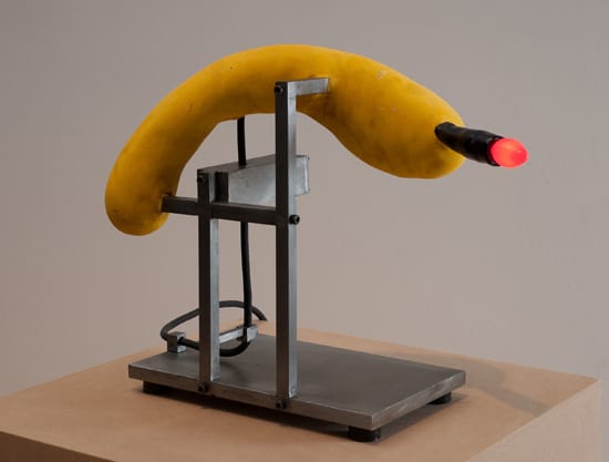 David Lynch - Red Black Yellow Table Lamp