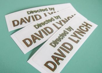 Directed by David Lynch stickers