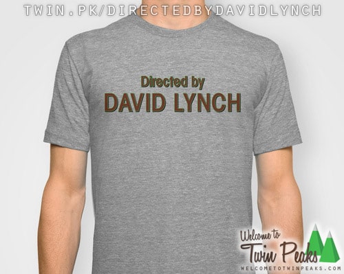 Directed by David Lynch t-shirt