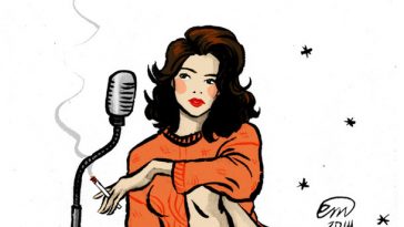 Donna Hayward pin-up