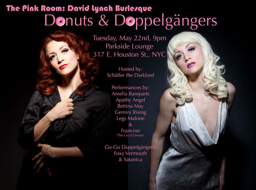 The Pink Room Burlesque: Donuts and Doppelgängers