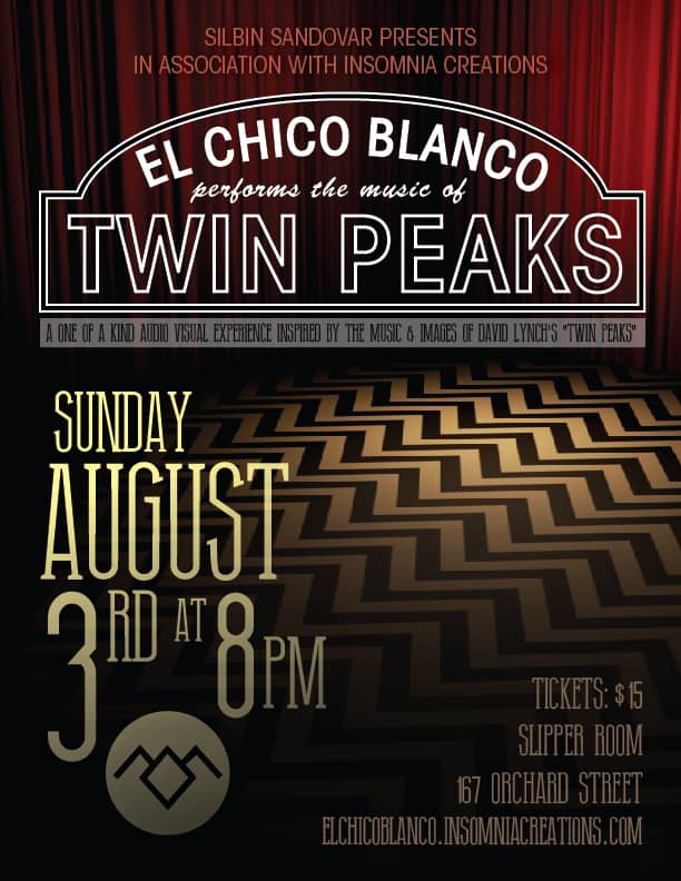 El Chico Blanco performs the music of Twin Peaks