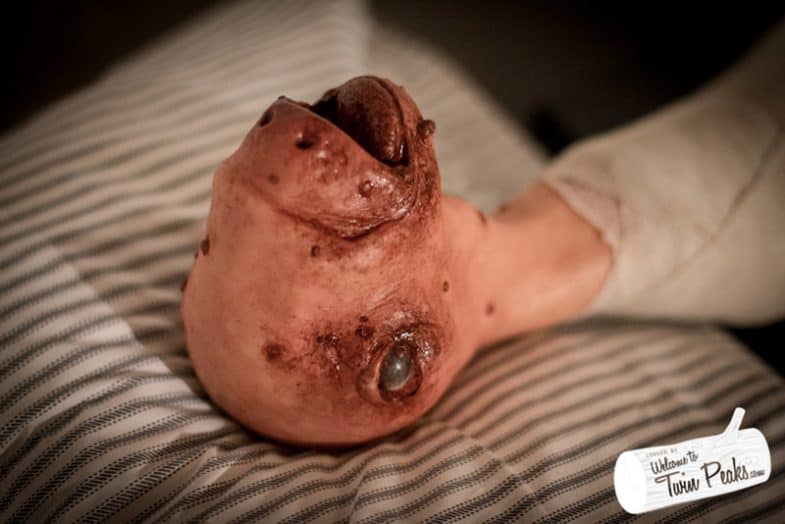 Eraserhead baby prop replica