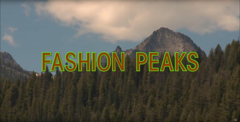 Fashion Peaks WWE Twin Peaks