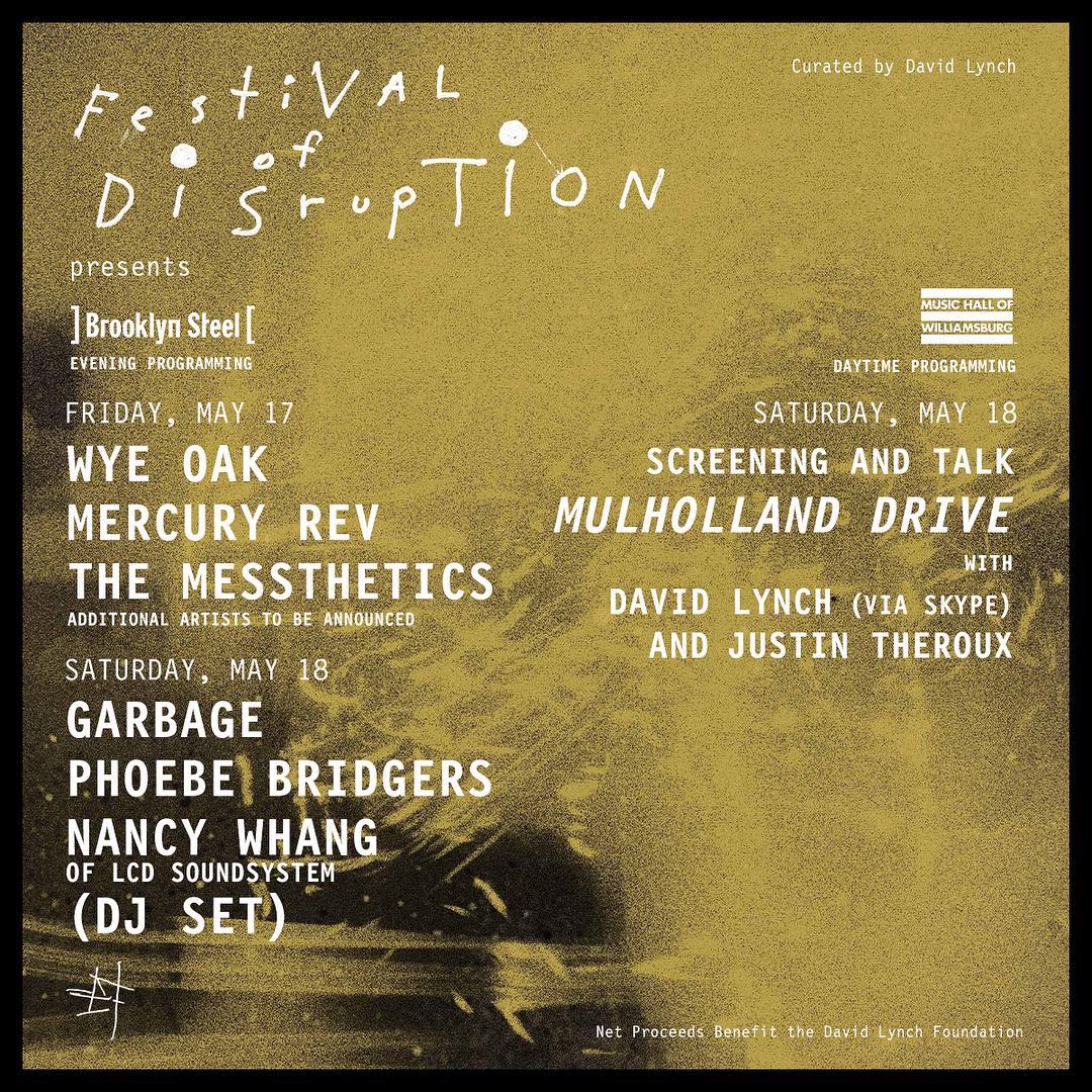 David Lynch S Festival Of Disruption Returns To New York