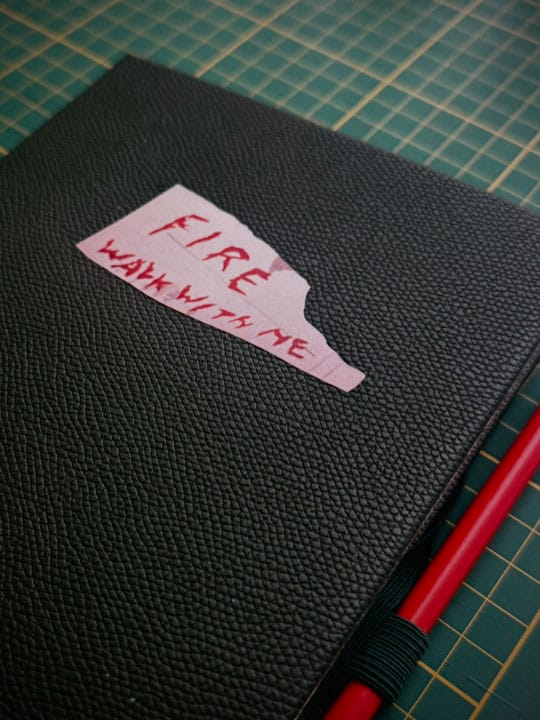 Fire Walk with Me sticker