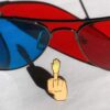 Five Finger Salute Pin