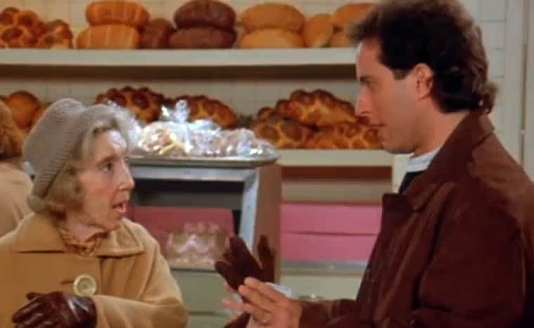 Frances Bay in Seinfeld - The Rye