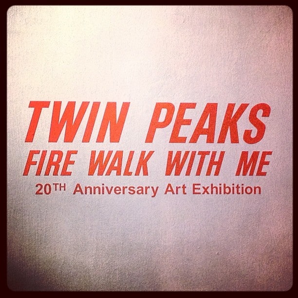 Twin Peaks: Fire Walk With Me 20th Anniversary Art Exhibition