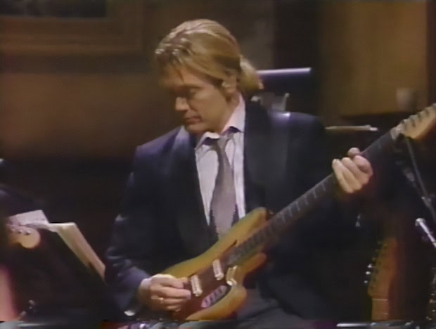 G.E. Smith playing Falling on SNL