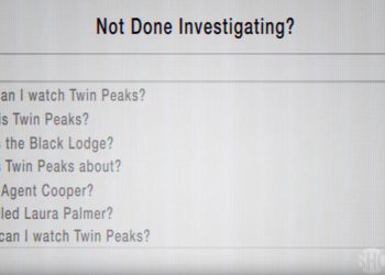 Twin Peaks Google ad campaign