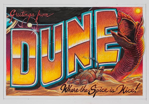 AJ Mashtay - Greetings from Dune