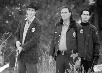Sheriff Truman, Deputy Hawk and Agent Cooper