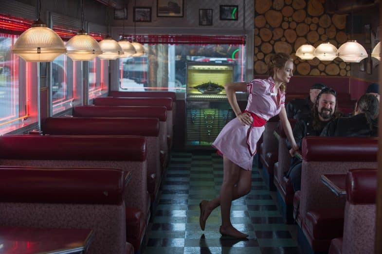 Heather Graham as a diner waitress in Horns