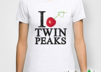 I Love Twin Peaks Cherry Stem T-Shirt