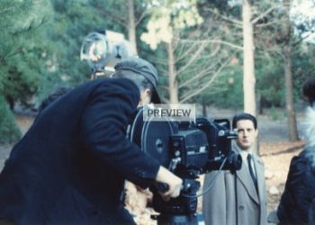 David Lynch and Kyle MacLachlan by James Marshall