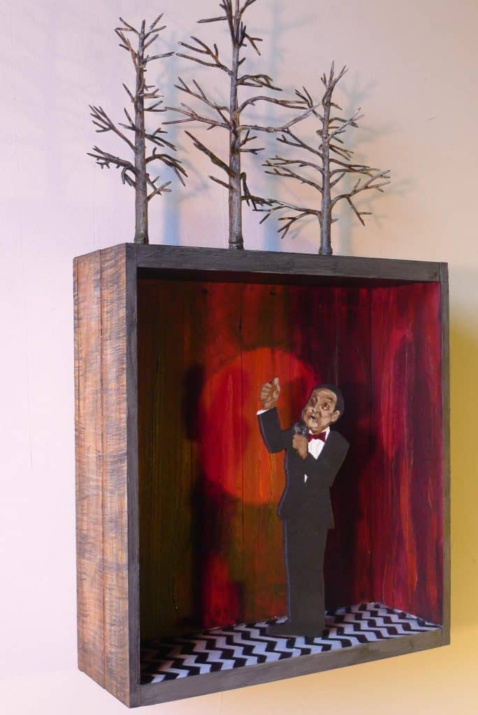 Jimmy Scott diorama by Alix Tobey Southwick