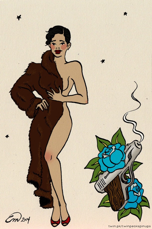 Josie Packard pin-up