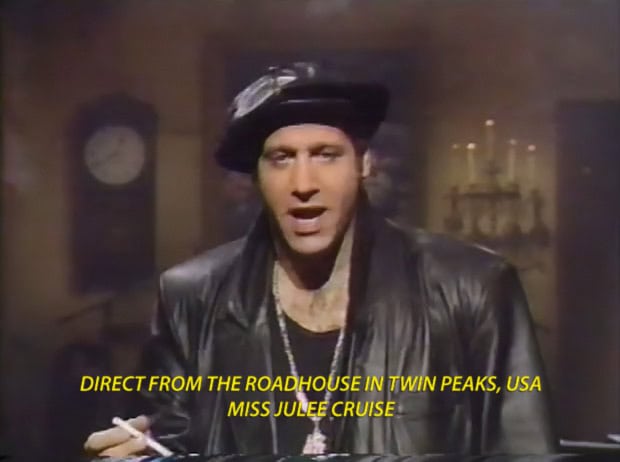 Andrew Dice Clay introduces Julee Cruise on SNL