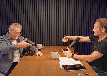 Kyle Maclachlan & David Duchovny