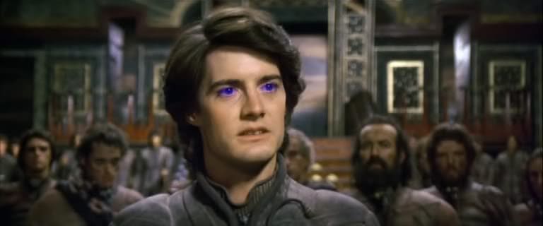 Kyle MacLachlan as Paul Atreides in David Lynch's Dune (1984)