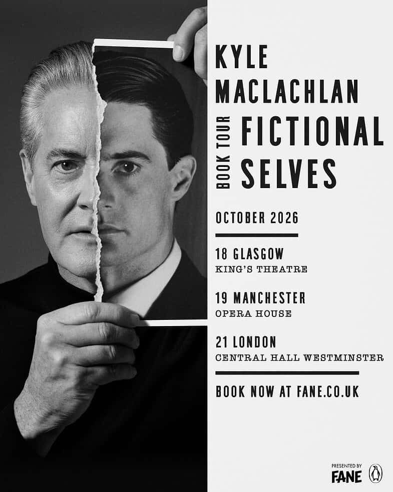 Kyle Maclachlan Fictional Selves Book Tour UK