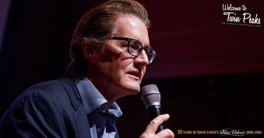 Kyle MacLachlan introduces Blue Velvet