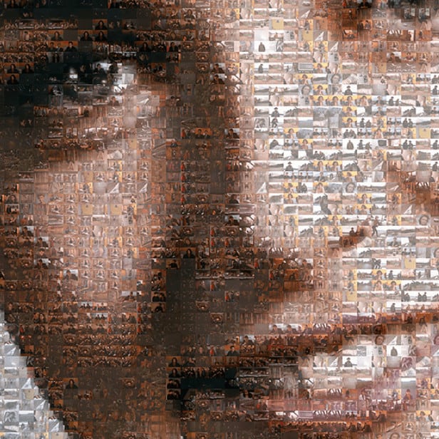 Laura Palmer pilot episode photo mosaic