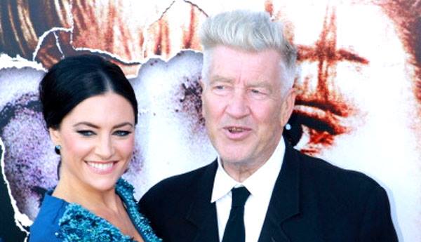 Mädchen Amick and David Lynch at The Missing Pieces premiere (photo by Ivars Ozols)