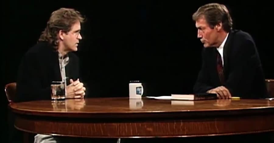 Mark Frost on Charlie Rose in 1993