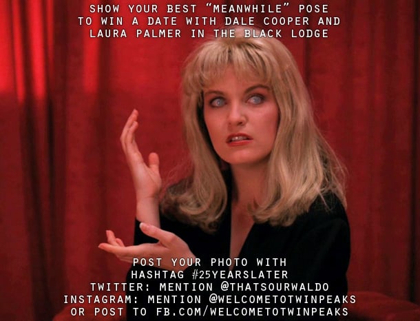 Win a date with Laura Palmer and Dale Cooper